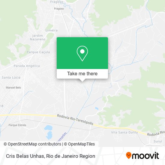 Cris Belas Unhas map