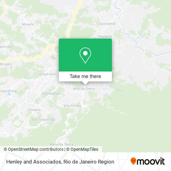 Henley and Associados map