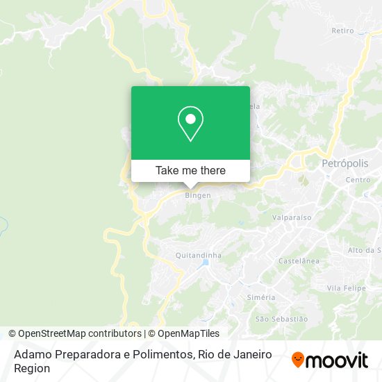 Mapa Adamo Preparadora e Polimentos