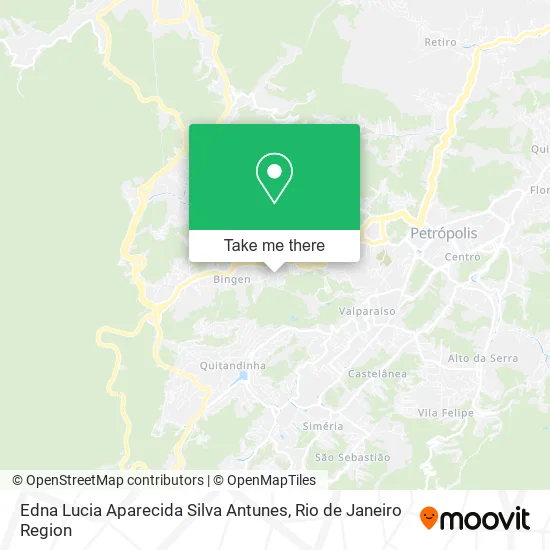 Edna Lucia Aparecida Silva Antunes map