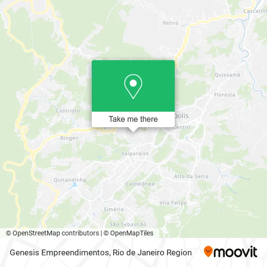 Genesis Empreendimentos map