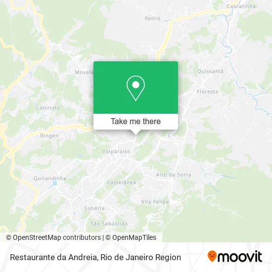 Restaurante da Andreia map
