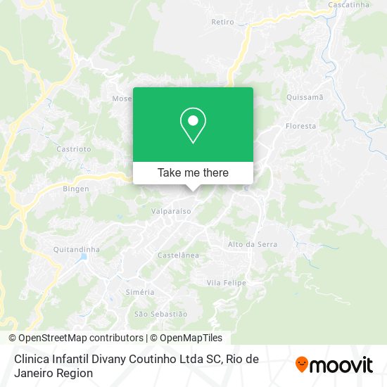 Clinica Infantil Divany Coutinho Ltda SC map