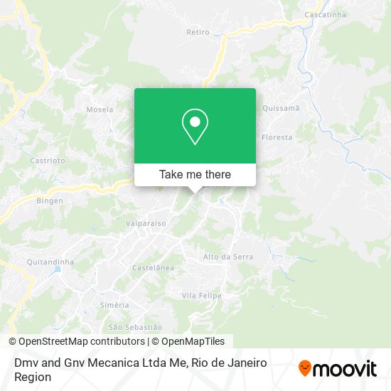 Dmv and Gnv Mecanica Ltda Me map