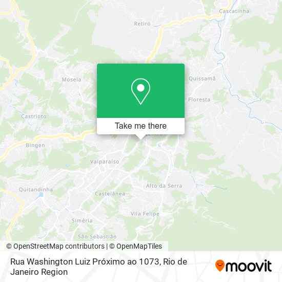 Rua Washington Luiz Próximo ao 1073 map