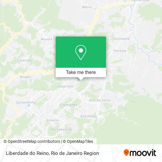 Liberdade do Reino map