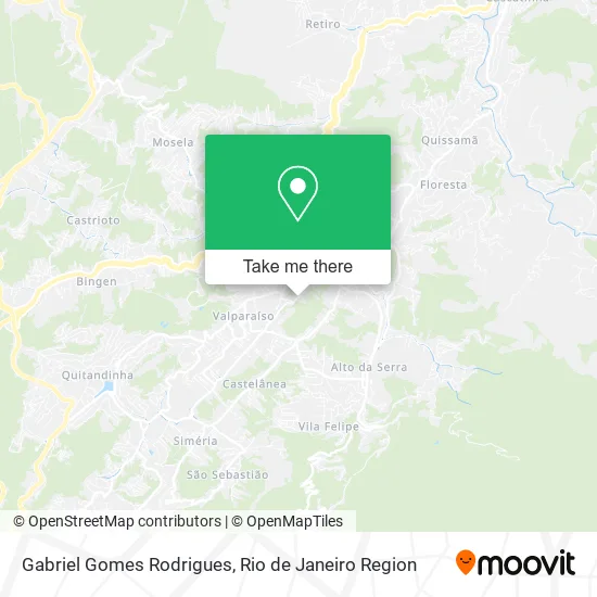 Gabriel Gomes Rodrigues map