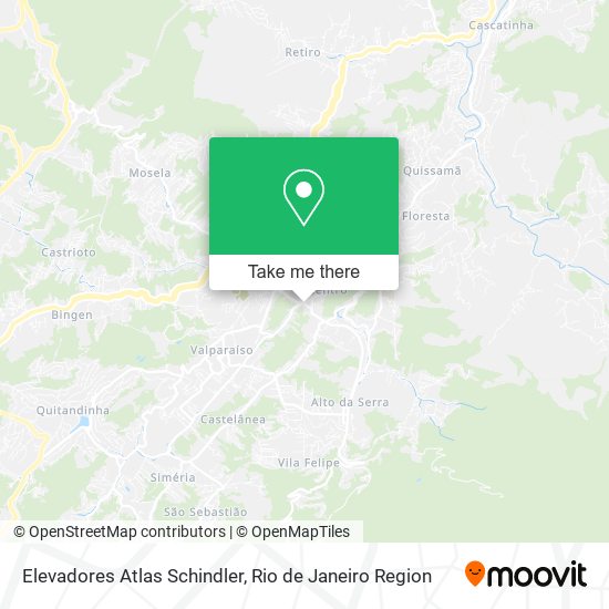 Elevadores Atlas Schindler map