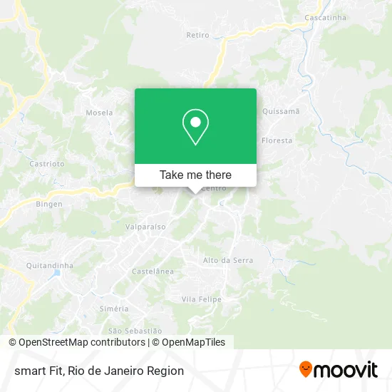 smart Fit map