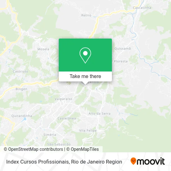 Index Cursos Profissionais map