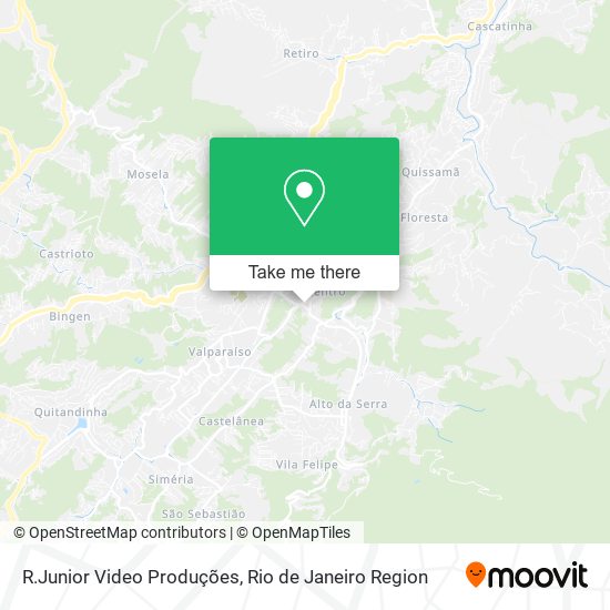 R.Junior Video Produções map