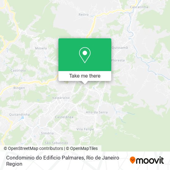 Condominio do Edificio Palmares map