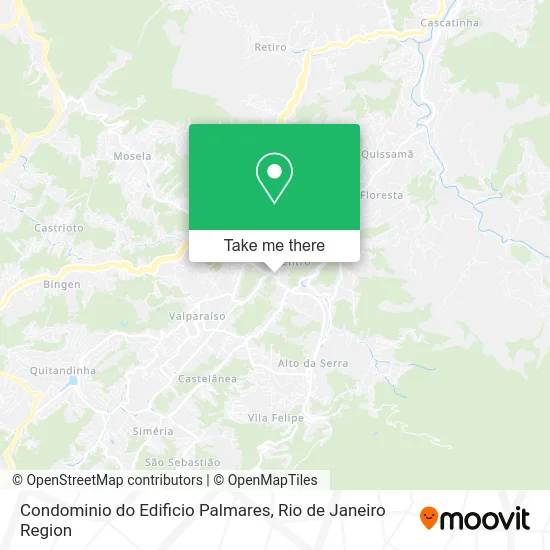 Condominio do Edificio Palmares map