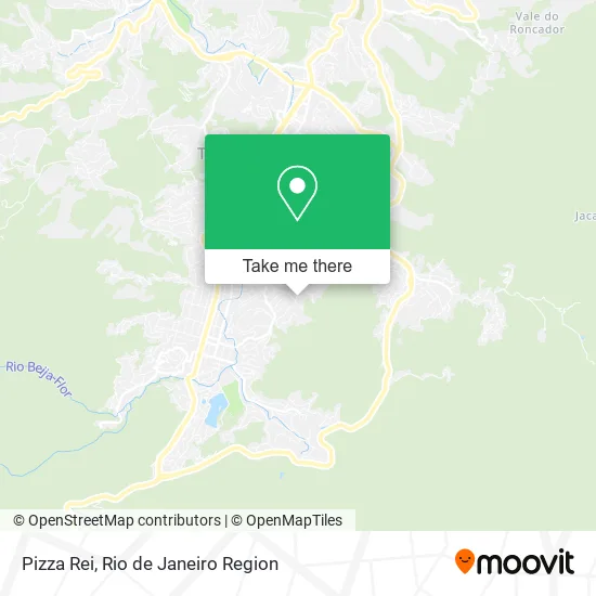 Pizza Rei map
