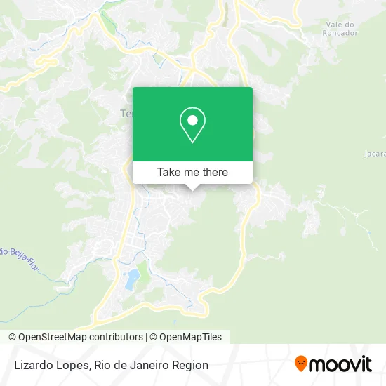 Lizardo Lopes map