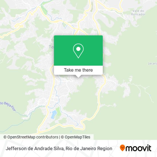 Jefferson de Andrade Silva map