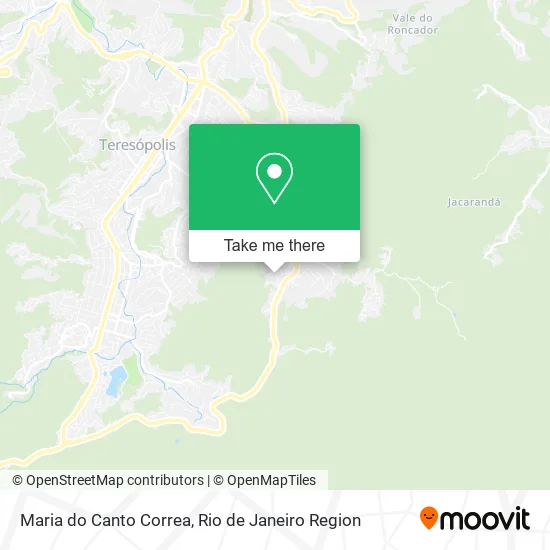 Maria do Canto Correa map