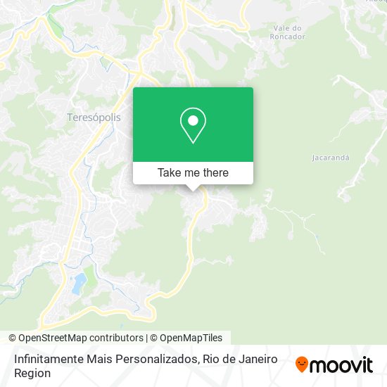 Infinitamente Mais Personalizados map