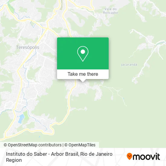 Instituto do Saber - Arbor Brasil map