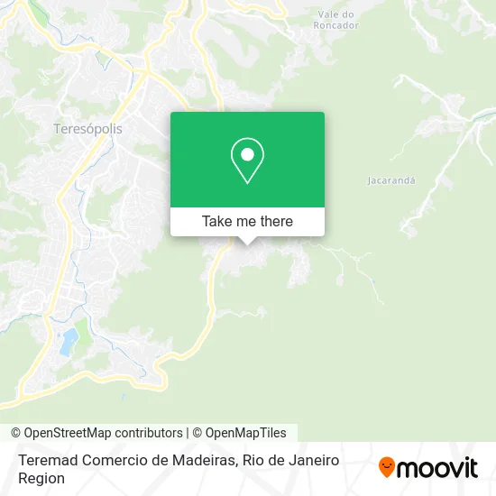 Teremad Comercio de Madeiras map