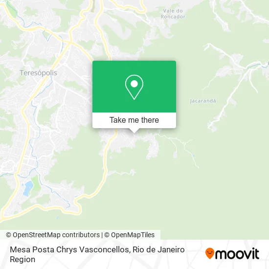 Mesa Posta Chrys Vasconcellos map