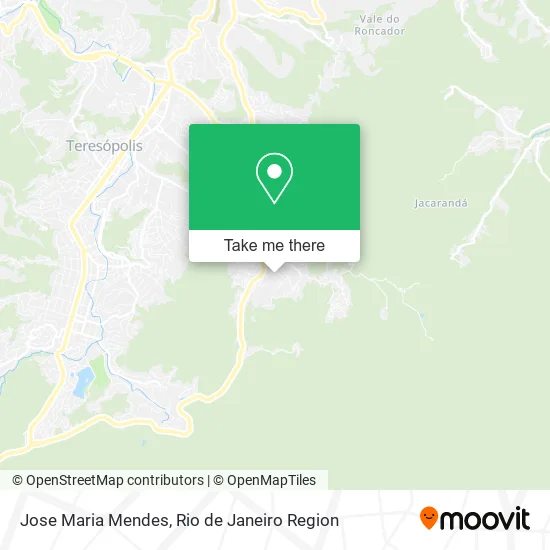 Jose Maria Mendes map