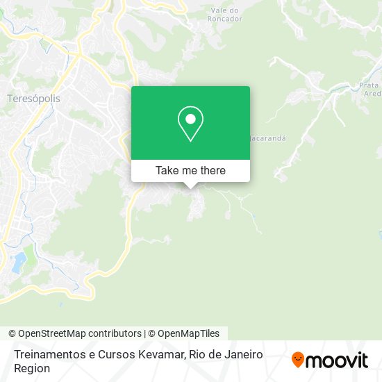Treinamentos e Cursos Kevamar map
