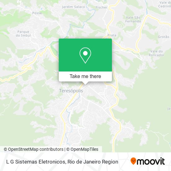 L G Sistemas Eletronicos map