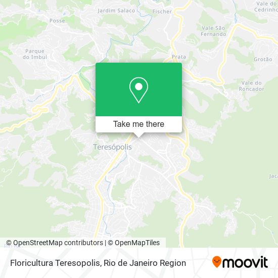 Floricultura Teresopolis map