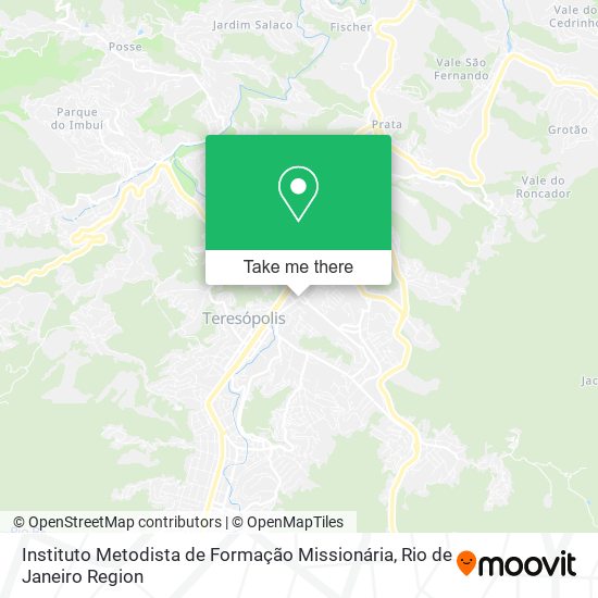 Instituto Metodista de Formação Missionária map