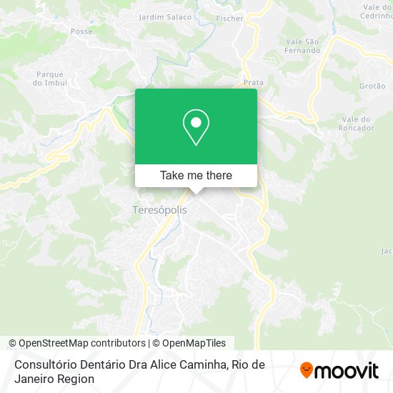 Consultório Dentário Dra Alice Caminha map