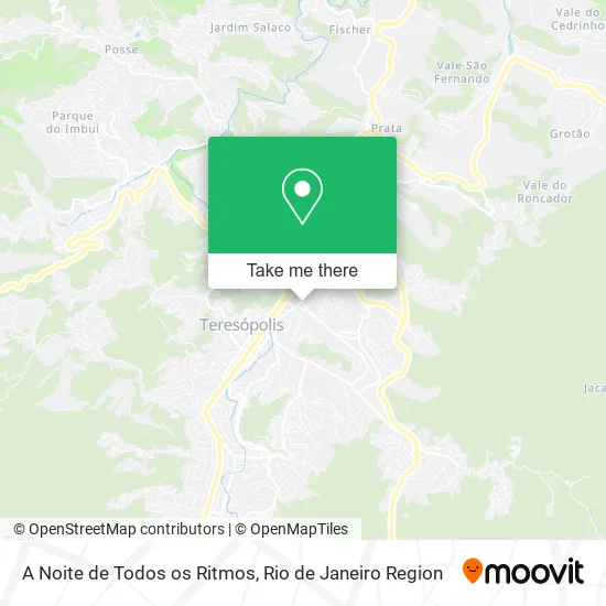A Noite de Todos os Ritmos map