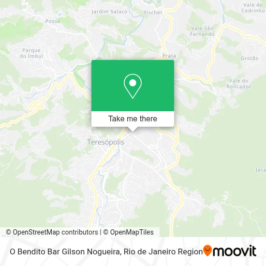 O Bendito Bar Gilson Nogueira map