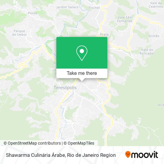 Shawarma Culinária Árabe map