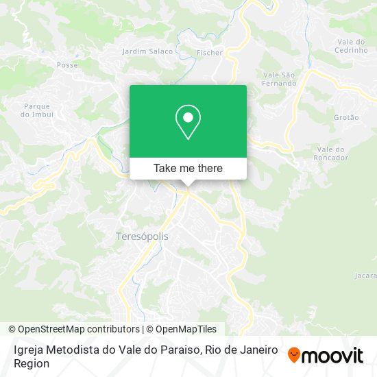 Igreja Metodista do Vale do Paraiso map