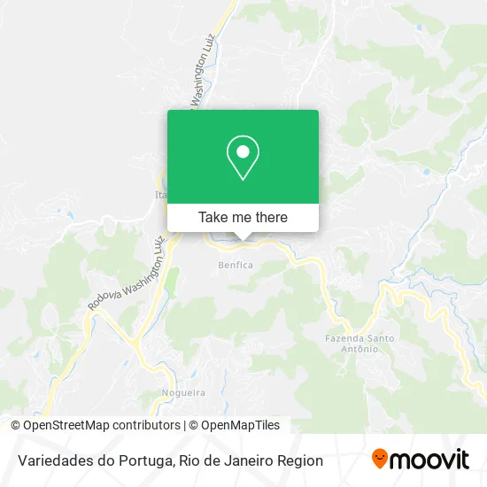 Variedades do Portuga map