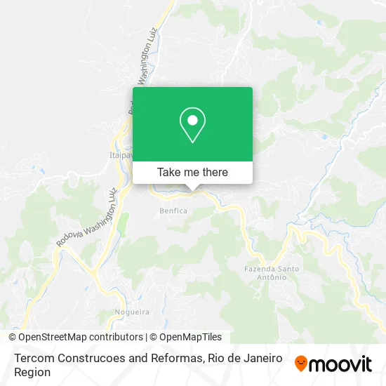 Tercom Construcoes and Reformas map