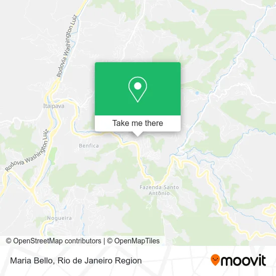 Maria Bello map