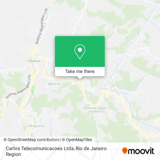 Carlos Telecomunicacoes Ltda map