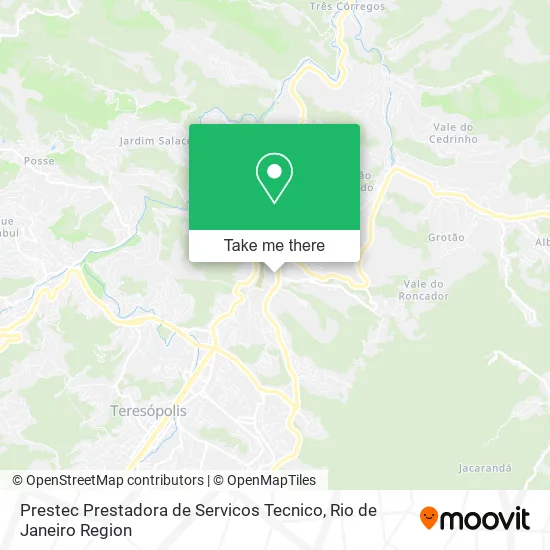 Prestec Prestadora de Servicos Tecnico map