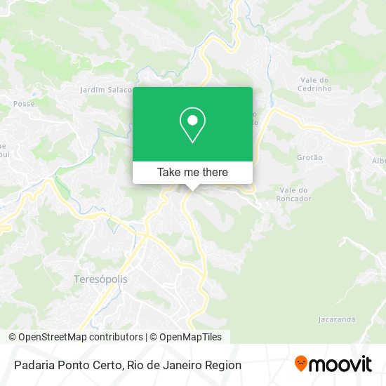 Padaria Ponto Certo map