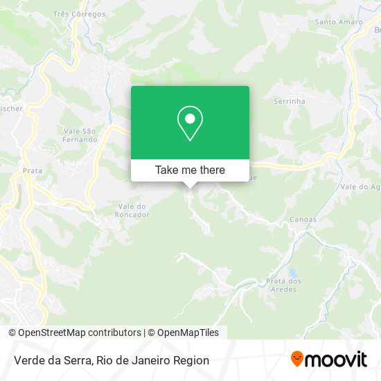 Mapa Verde da Serra