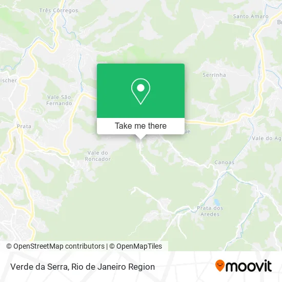Verde da Serra map