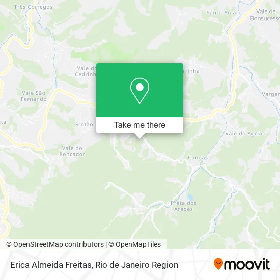 Erica Almeida Freitas map