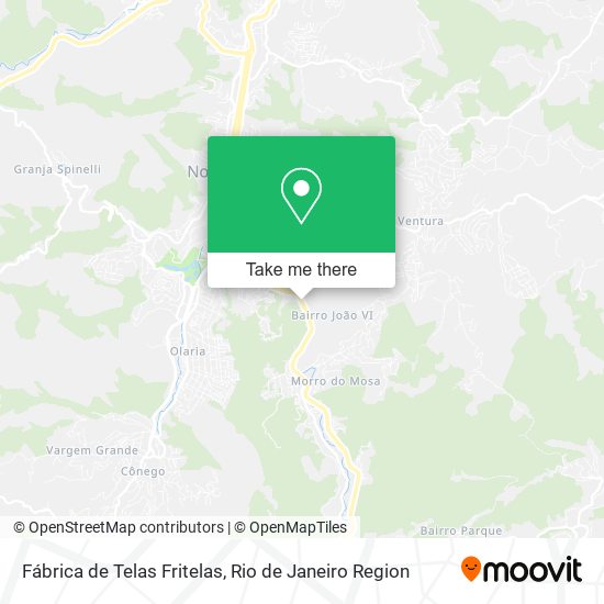 Fábrica de Telas Fritelas map