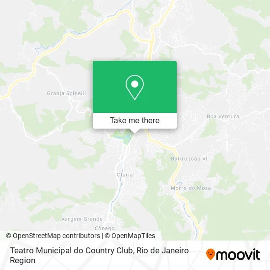 Teatro Municipal do Country Club map