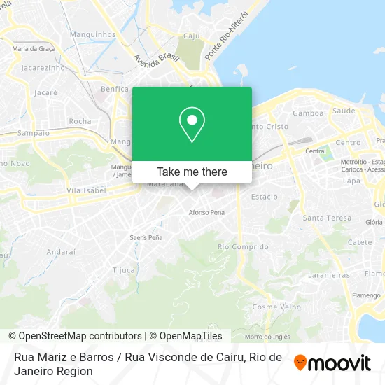 Rua Mariz e Barros / Rua Visconde de Cairu map