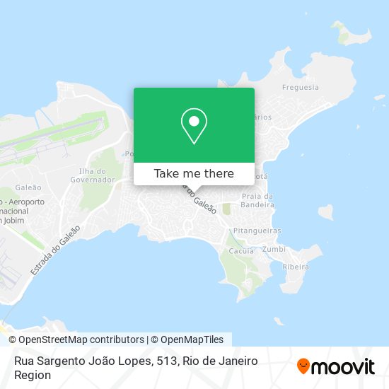 Mapa Rua Sargento João Lopes, 513