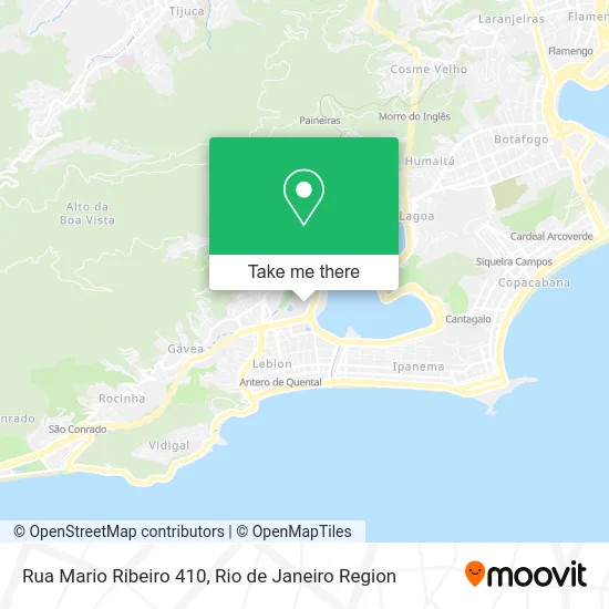 Rua Mario Ribeiro 410 map