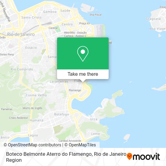Boteco Belmonte Aterro do Flamengo map